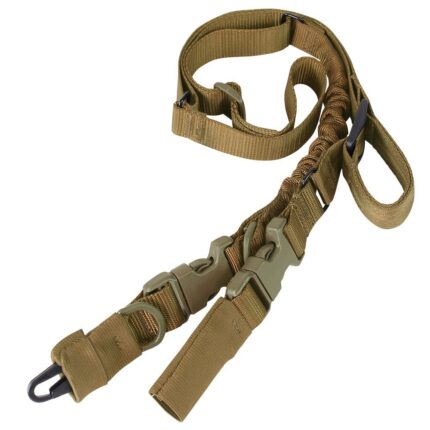 Durable Tactical Rifle Sling for Hunting & Training – Adjustable, Bungee, Quick Detach