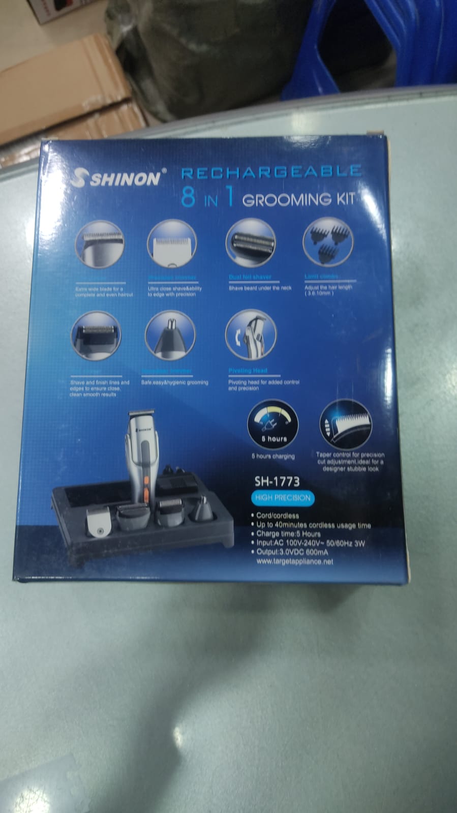Shinon 8 in 1, Grooming kit | Sh-1733