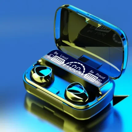Deal pack of 2 - M10 Bluetooth Earbuds Damix & Air 31 Earbuds with silicone pouch (Random color)