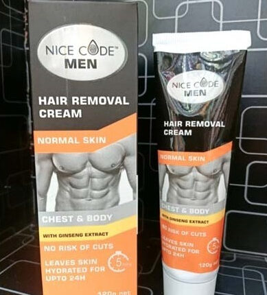 Nice Code Men Hair Removal Cream | Hair Removal for Whole Body | Hair removal Cream for private parts | Quick Hair Removal Cream | best hair removal cream  (120g)